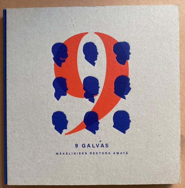 9 Galvas, книга, LMS,Rīga, 2017