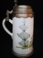 Старинная немецкая фаянсовая пивная кружка. Шрезхайм