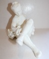 Balerīna, porcelāns, 21x30x18 cm, 60s