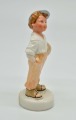 Football player, porcelain, 1950s, RPR