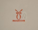 Kūku šķīvis. Kuzņecovs, Latvija. Porcelāns. D. 10 cm