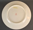 Lunch plate. Kuznecovs, Latvia. Porcelain. D 20 cm