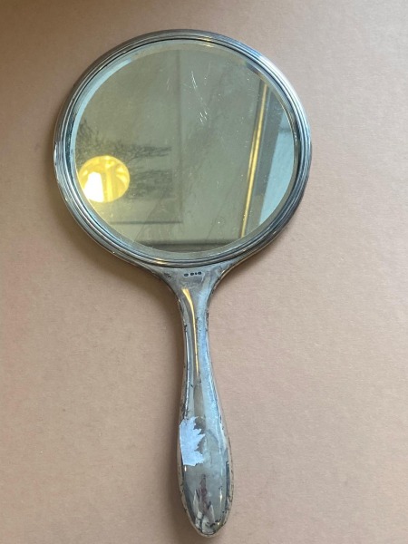 Mirror, silver, 830, 1800s
