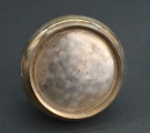 Silver sugar bowl, gold-plated