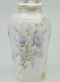 Vase with lid, porcelain, Bone China, England, h 24 cm