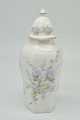 Vase with lid, porcelain, Bone China, England, h 24 cm