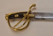 Parade sword with scabbard