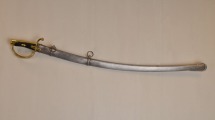 Parade sword with scabbard