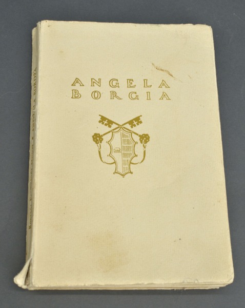 Grāmata Andžela Bordža. Konrāds F. Meijers. Jāzepa Delvera gravīras. Izdevējs Zelta ābele