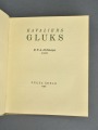 Grāmata Kavaliers Gluks. E. Hofmanis. Voldemāra Irbes ilustrācijas. Izdevējs Zelta ābele 1939.