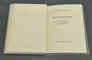 Grāmata Raudupiete. Rūdolfs Blaumanis. Miķeļa Rozentāla litogrāfijas. Izdevējs Zelta ābele 1941.
