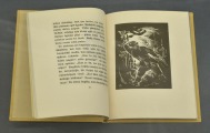 Grāmata Zelta putns. Tautas pasaka. Matveja Tīta gravējumi. Izdevējs Zelta ābele. 1939.
