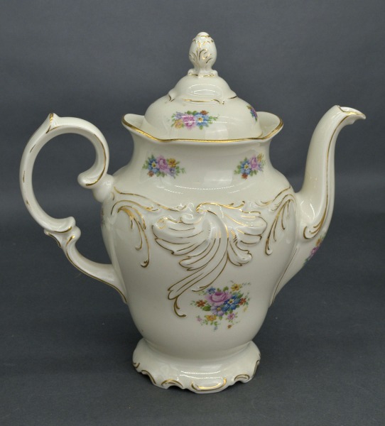 Чайник Kuznetsov. Декор, позолота. 24х26 см.