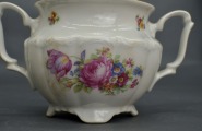 Фарфоровая сахарница. Польша. 16,5х13 см.