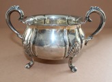 Серебряная сахарница, 830 проба, 165 гр.