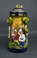 Пивная кружка с рельефом