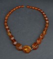 Формованные янтарные бусины. Винтаж. Латвия. 74,25 г.