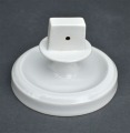 Kuznetsovs Latvija ashtray with matchbox holder. Height 7 cm. Diameter 9 cm. Without stamp.