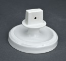Kuznetsovs Latvija ashtray with matchbox holder. Height 7 cm. Diameter 9 cm. Without stamp.
