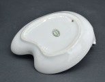 Ashtray with art deco elephant. Tosca. 12x8 cm