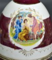 Porcelain casket Ola. Hand-painted. Height 15 cm