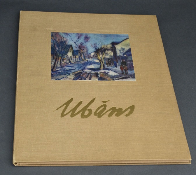 Reprodukciju albums Konrāds Ubāns. Latvijas Valsts izdevniecība. Rīga. 1958.