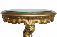 Rokoko galdiņš ar malahīta virsmu 18.gs.