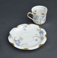 Cup with saucer. France. 5.5x12 cm