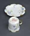 Cup with saucer. France. 5.5x12 cm
