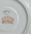 Cup with saucer. France. 5.5x12 cm