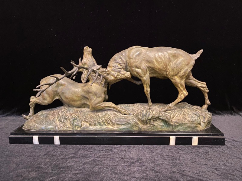 Thomas Francois Cartier (1879-1943) - Briežu cīņa