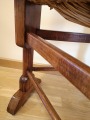 Pair of tripod chairs by Bernhard Hoetger, Germany 1920s.
