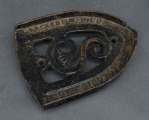 Gludekļa paliktnis, bronza 14,5x11 cm