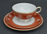 Kuzņecova, Latvija, trio. Tasītei 9,5. Lielākā 16 cm. Mazākā 14 cm