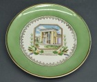 PFF porcelāna šķīvis Azarbeidžānas paviljons. PSRS. Diametrs 18 cm