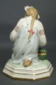 Porcelāna figūra "Malahīta lādīte". 1967.  Duļevo. Augstums 21 cm