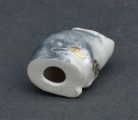 Porcelāna figūriņa Pelīte ar zelta vārpu. Augstums 4 cm