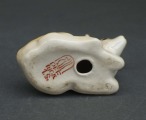 Porcelāna figūriņa "Stirniņa"Latvija. Porcelāns, gleznojums. 7.5x7 cm
