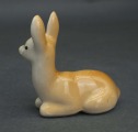 Porcelāna figūriņa "Stirniņa"Latvija. Porcelāns, gleznojums. 7.5x7 cm