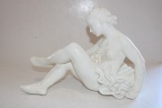 Balerīna, porcelāns, 21x30x18 cm, 60s