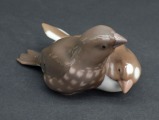 Divi porcelāna zvirbuļi pelēks Bing and Grundhal. Dānija.  6x11,5cm