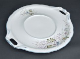 Kuzņecova porcelāna sevējamais šķīvis. Krievijas impērija Diametrs 36,5 cm