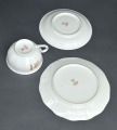 Kuzņecova trio ar skariņām. 18 cm, 15 cm, 9,5 cm