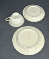 Kuzņecova ziloņkaula trio. 19,5 cm, 15,5 cm, 10 cm