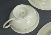 Kuzņecova ziloņkaula trio. 19,5 cm, 15,5 cm, 10 cm