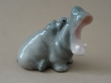 LFZ - Begemots. Porcelāns, h 3,8 cm