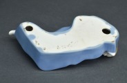 Porcelāna pelnutrauks ar plikni. Dānija. 18x8 cm.