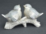 Porcelāna putniņi uz zara. Vācija. 8,5x14 cm