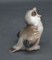 Porcelāna putniņš pelēks Bing and Grundhal. Dānija.  7 cm