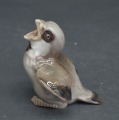 Porcelāna putniņš pelēks Bing and Grundhal. Dānija.  7 cm